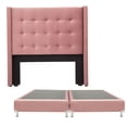 thumbnail image 1 of Box Base Cama King Size + Cabecera Titan Palo de Rosa, 1 of 7