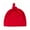 Red, variant on Newborn Infant Baby Knotted Cotton Hat Soft Cotton Cap Hat Solid Colors