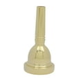 thumbnail image 2 of TISHITA Trombone Mouthpiece Enhance Performance Musical Instrument Accessories Brass Gold, 2 of 8