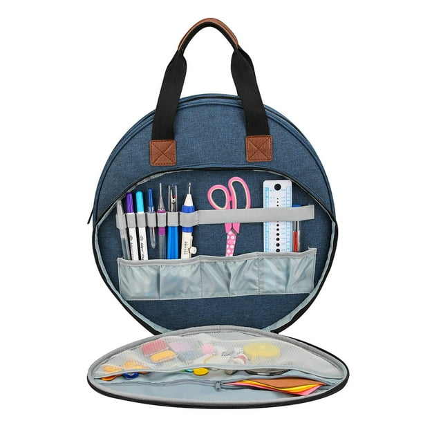 Embroidery Bag, Cross Stitch Tools Storage Tote Organizer, Unfinished  Project