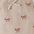 thumbnail image 6 of Hessimy Newborn Outfits Baby Girl Clothes Summer Embroidery Romper Plaid Bow Ruffle Bodysuit Jumpsuit(White, 6 of 9