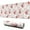 Pink Cow Strawberry, variant on Long Mouse Pads for Desk,Pink Cow Strawberry Flower Pattern Desk Mats on Top Of Desks, Desk Mouse Pad Extra Large with 3mm Non-Slip Base and Stitched Edge for Gaming,Office,Work,Home 31.5"x11.8"