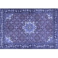 thumbnail image 1 of Ahgly Company Indoor Rectangle Persian Blue Traditional Area Rugs, 5' x 8', 1 of 4