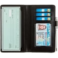 thumbnail image 5 of EP Checkbook Cover for Duplicate Checks, RFID Checkbook Register Wallet with Credit Card Holder for Women Men in Leopard Print, 5 of 9