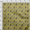 thumbnail image 3 of oneOone Polyester Spandex Yellow Fabric Leaves Sewing Craft Projects Fabric Prints By Yard 56 Inch Wide, 3 of 5