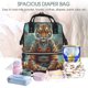 thumbnail image 5 of Disketp Pond Meditating Tiger Mochila de Pañales de Gran Capacidad con Múltiples Bolsillos, Mochila de Viaje Multifuncional para Bebé, Unisex, Moderna y Resistente, 5 of 6