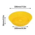 thumbnail image 3 of Small Baking Sheet 7.5 Inch Mini Tray Multifunctional Baking Tray Commercial Use Food Grade Non-stick Baking Pad Clearance, 3 of 6