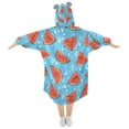 thumbnail image 2 of joogoo Blanket Hoodie for Watermelon Cute Oversize Sweatshirt 3-14 YR L, 2 of 7
