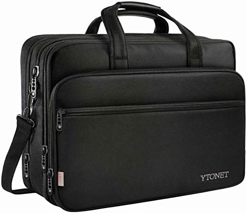Briefcase Laptop 16 Organizer Bag Multi Pocket Compartment 