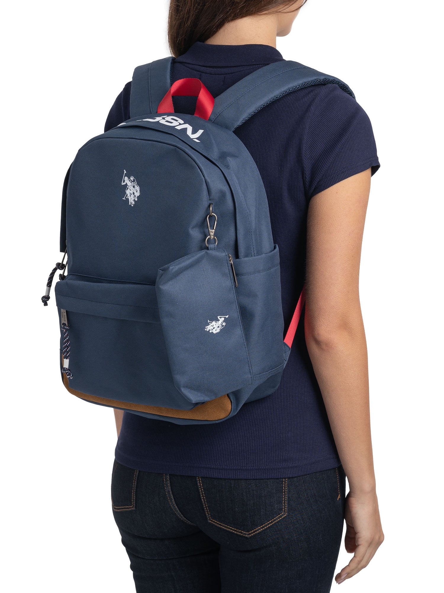U.S. POLO ASSN リュック　ネイビー U.S. Polo Assn. Adult 16