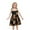 Black, variant on Gunia Little Girls Hawaiian Dress Sleeveless Baby Floral Print Strappy Lightweight With Adjustable Ties Casual Outfits Sundress For Holiday Beach Black Dress For Toddler Girls 18M-6Y