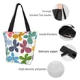 thumbnail image 4 of Disketp Colorful Butterflies for Women’s Casual Shoulder Tote Bag Cross-body Handbags for Shopping, Travel and Daily Use, 4 of 6
