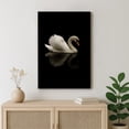 thumbnail image 3 of Canvas Print Swan Wall Art Vintage Farmhouse Decorative for Living Room Bedroom - 12"x18", 3 of 8