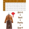thumbnail image 3 of Antonio Encanto Costume Toddler Boys Sets Halloween Cosplay Outfit Suit, 3 of 7