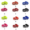 thumbnail image 2 of kurtrusly 2X Bandes Réfléchissantes Bracelet Élastique Sécurité pour Marche Nocturne Course Jogging Orange Rouge/4cm, 2 of 9