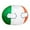 E, variant on Countryballs Polish Toy Children Country Toy Mini Pendant Cute Keychain Anime Toy Boy Girl 10cm（4in）