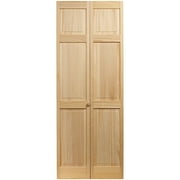 AWC #300 Mfj Poly 1-1/8" Pine 3 Raised Panel Bifold Door