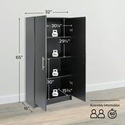 Elite 32 Storage Cabinet, Black