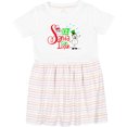 thumbnail image 3 of Inktastic Dear Santa I Can Explain Cute Snowman and Snowflakes Girls Toddler Dress, 3 of 5