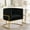 Black, variant on Upholstered Velvet Accent Chair, Modern Simple Living Room Leisure Chair with Gold Metal Stand, Tufted Accent Armchair for Bedroom, Office, Guest Room, Emerald