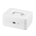 thumbnail image 1 of HLONK Safe Home Shop Steel Mini Money Box Security Cash Box Storage Box for Coin Money, 1 of 20