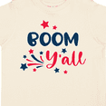 thumbnail image 4 of Inktastic 4th of July Boom Y'all with Red White and Blue Stars Boys or Girls Toddler T-Shirt, 4 of 5