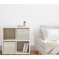 thumbnail image 2 of Boho Fringe Linen Fabric Storage Bin (Set of 2) by Sweet Jojo Designs, 2 of 4
