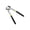 Black handle, variant on MOMOJIA Ergonomic Handle Claw Pulling Pliers Hammer With Antislip Texture Professional Tool Suitable For Smooth Nail Extraction