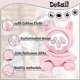 thumbnail image 2 of Luminous Ghost Face Plush Toy Halloween Stuffed Dolls, 23cm Terrors Plush Doll Halloween Scary Scream To for Kids Birthday Gifts, 2 of 5