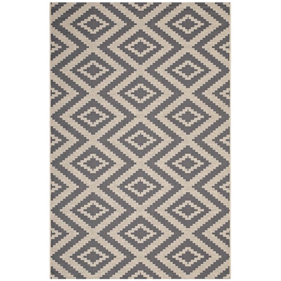 Modern Contemporary Urban Design Living Lounge Room, Indoor and Outdoor Area Rug Runner Floor Carpet, Fabric, Grey Gray