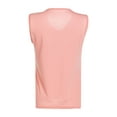 thumbnail image 3 of Yuemengxuan Women Soft Sleeveless T-shirt, Casual Striped Pattern V-neck Tank Tops, 3 of 8