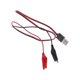 thumbnail image 3 of Pinzas de prueba con conector USB macho, adaptador de fuente de alimentación, cable rojo y negro, 3 of 5