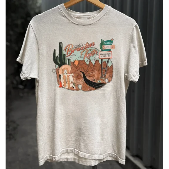 Reprint Rare Braxton Keith Tour S to 5XL T-shirt QT861