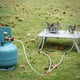 thumbnail image 2 of Adaptador de manguera de gas para camping, manguera de cartucho de GLP, herramienta de conexión para transferencia de gas A + B, 2 of 9