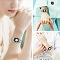 thumbnail image 7 of REQO Compatible with Apple Watch Ultra Band 49mm 46mm 45mm 41mm 38mm 40mm 42mm 44mm with 2 Pack Bling Crystal Diamonds Case Cover, iwatch SE Series Ultra 2 10/9/8/7/6/5/4/3/2/1 Bands for Women, 7 of 7