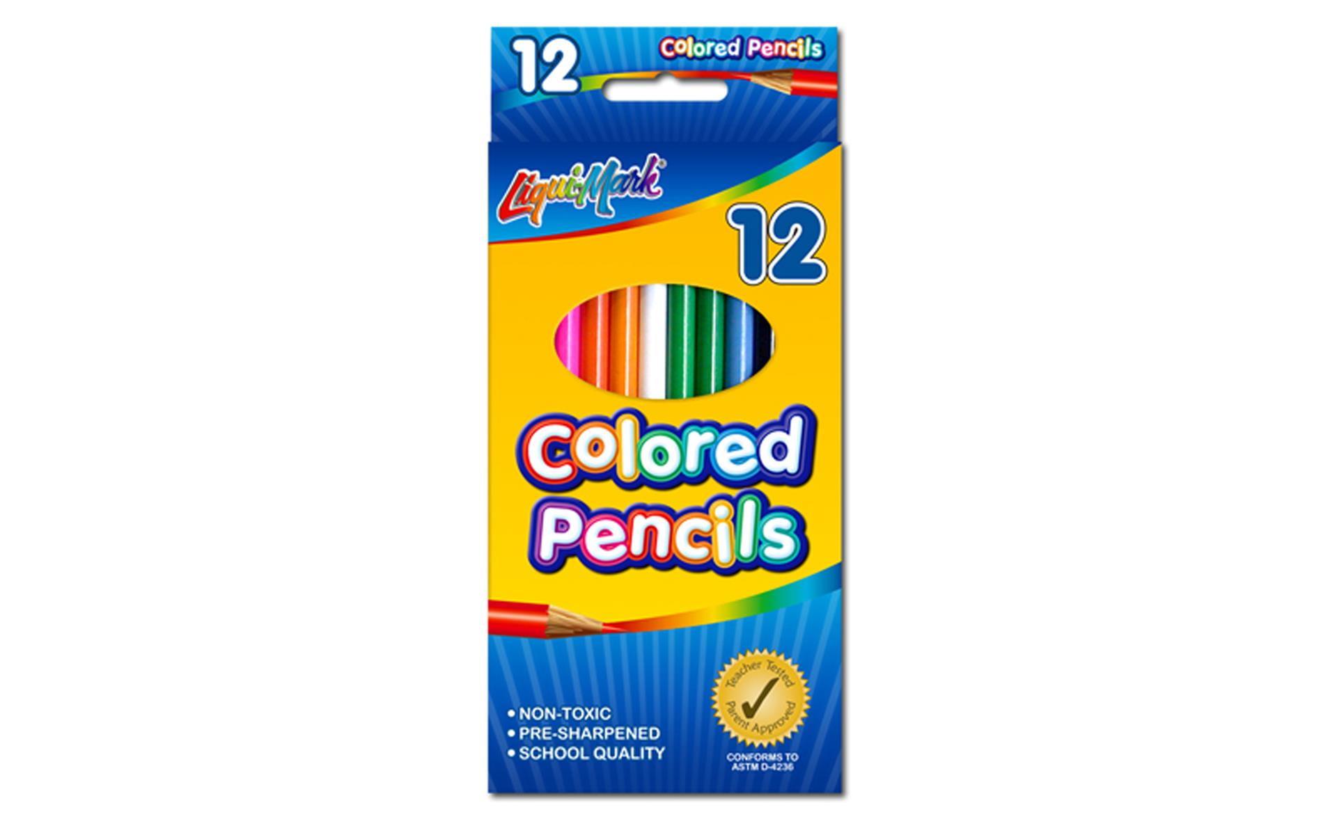Download 12 Pack Pre-Sharpened 7" Colored Pencils - Assorted Colors Case Pack of 144 - Walmart.com ...