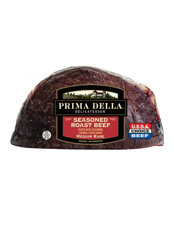 Prima Della Medium Rare Roast Beef, Deli Sliced