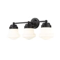 thumbnail image 2 of 735-3V-MB-Z-Lite-Vaughn - 3 Light Bath Vanity In Transitional Style-9.5 Inches Tall and 22.5 Inches Wide-Matte Black Finish, 2 of 2
