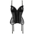 thumbnail image 1 of Corsé sexy lencería para mujer corsé de encaje Bustier liguero correas Overbust Corsette Boudoir trajes, 1 of 7