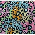 thumbnail image 2 of Ensemble de Draps en Microfibre Ultra Douce Néon Léopard pour Filles, Multi, 2 of 6