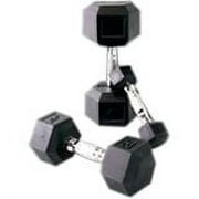 (2 pack) CAP Barbell, 70lb Coated Hex Dumbbell, Single