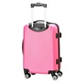 thumbnail image 2 of Pink New Orleans Saints 21" 8-Wheel Hardcase Spinner Carry-On, 2 of 6