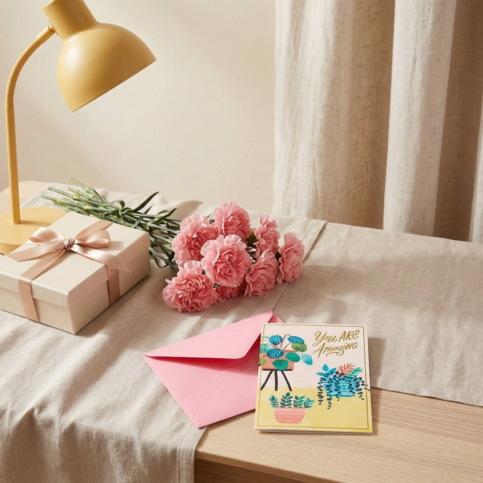 Mother's Day Party Envelopes Greeting Cards - 10 Sets with Envelopes & Stickers, Gift Invitation Cards for Mom, Mother's Day Celebration, Family Gatherings, Party Decorations