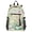 Blooming Cosmos Flower Field, variant on 14" Laptop Backpack Waterproof Airline Approved Stylish Casual Daypack for Travel Business College Work, Medieval Skeleton