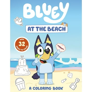Bluey Bluey: At the Beach: A Coloring Book (Paperback)