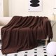 thumbnail image 4 of Taffeta Blanket Reversible Thickened Blanket Office Napping Blanket Solid Color Gift Blanket Summer Bed Covering Blanket, 4 of 6