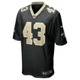 thumbnail image 2 of Men's Nike Ryan Connelly  Black New Orleans Saints Team Game Jersey, 2 of 6