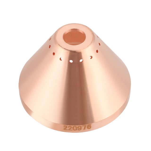 0.2-0.8MPa Pression de Travail, Embouts de Coupe Plasma, 220976 Embout de Torche de Coupe Plasma, Protection de la Torche Plasma pour Dynamique Thermique MAX125 Torche de Coupe