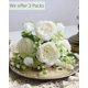 thumbnail image 4 of Flores artificiales, rosas artificiales, flores de peonía falsas, peonías de, 4 of 7