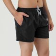 thumbnail image 2 of Pantalones cortos de natación Lars Amadeus con forro de malla Negro 36, 2 of 6